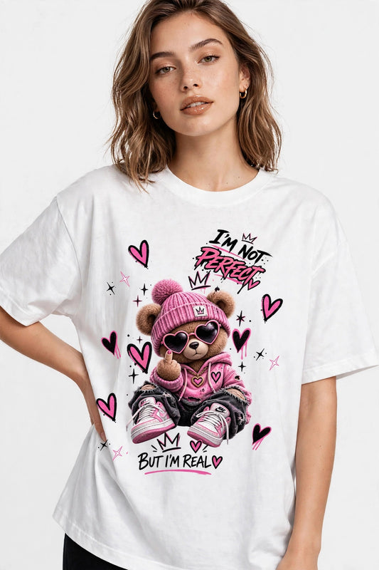 Pink Crown Teddy